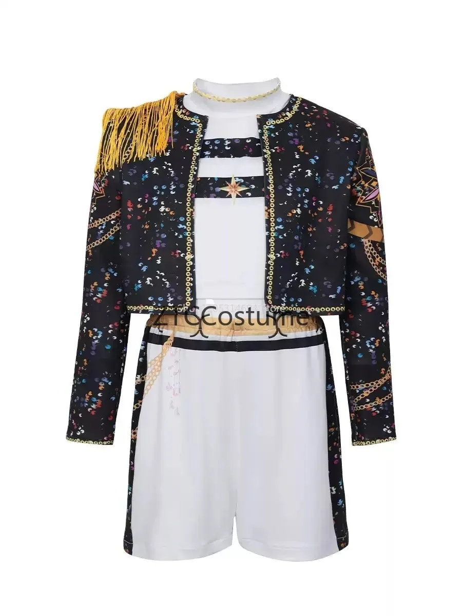 Cosplay Warrior Costume for Girls RUMI Halloween Christmas Singing Dancing Artist Performance Suit view 2