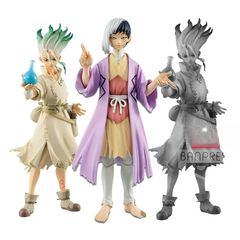 

Коллекция шедевров пейзажной живописи от фабрики очков Bandai: Stone Era, Stone God, Thousand Sky, Light Mist, Illusion, Science Kingdom