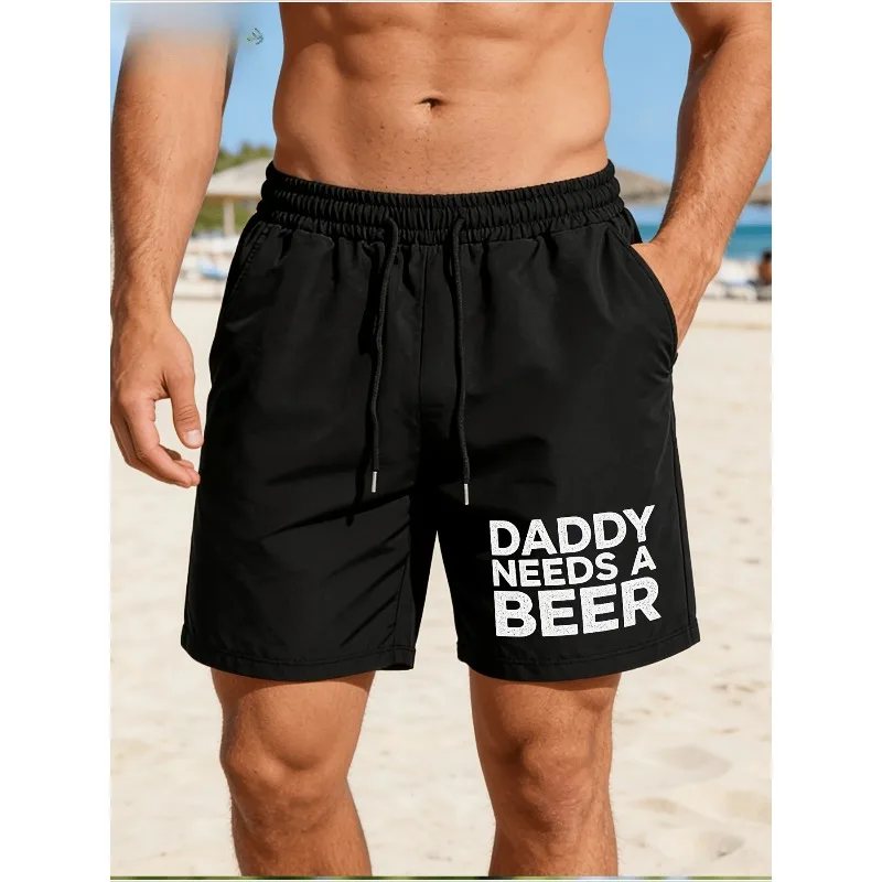 

Men's Fun Retro Beach Shorts Gothic Style Summer New Item Suitable for Both Men and Women Casual T-shirt