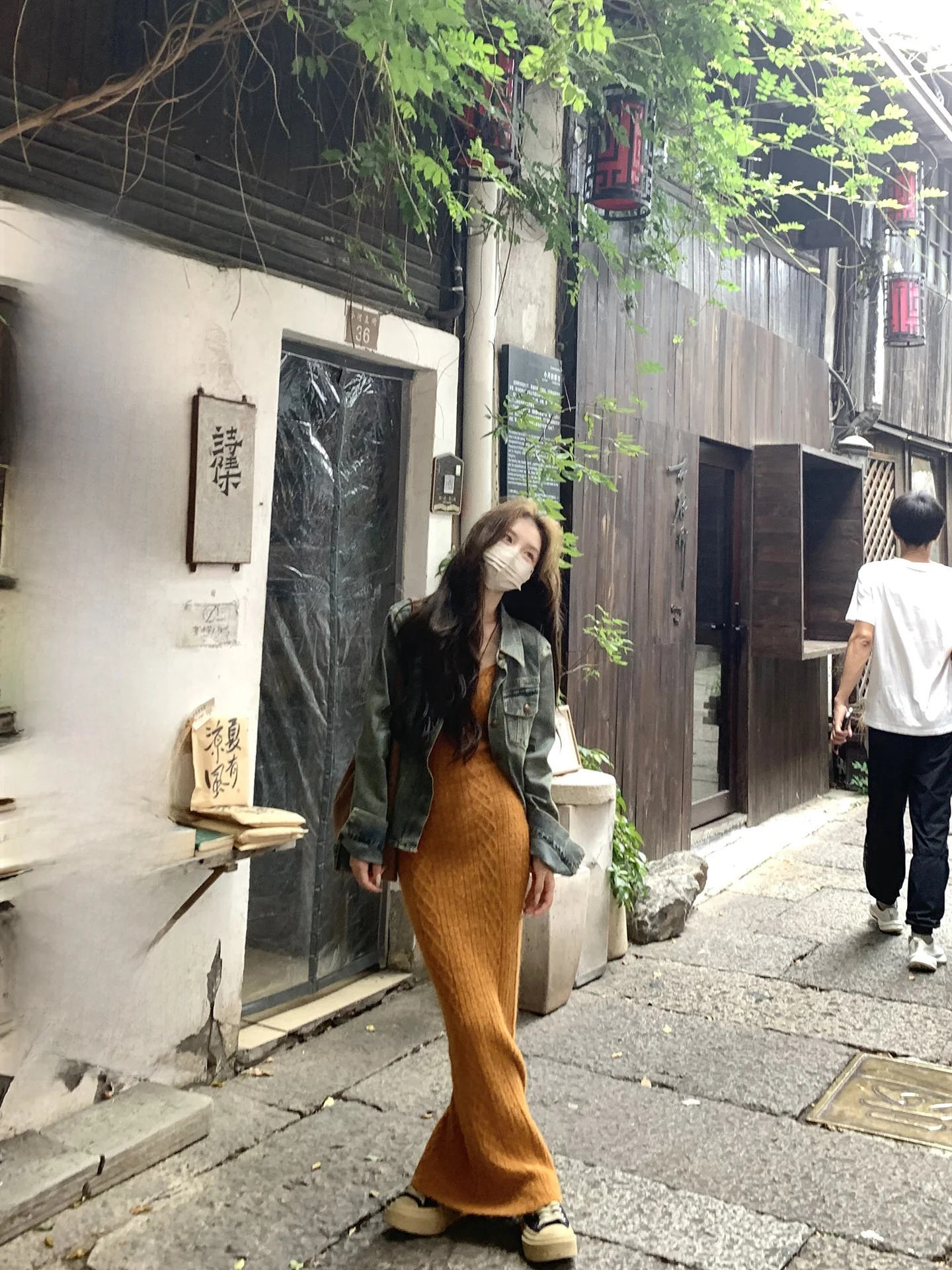 

Retro Lemon ort Jaet Women's Long Sve Denim irt Autumn 2025 Faion Casual Sle Cotton Blend Non-Stretchy