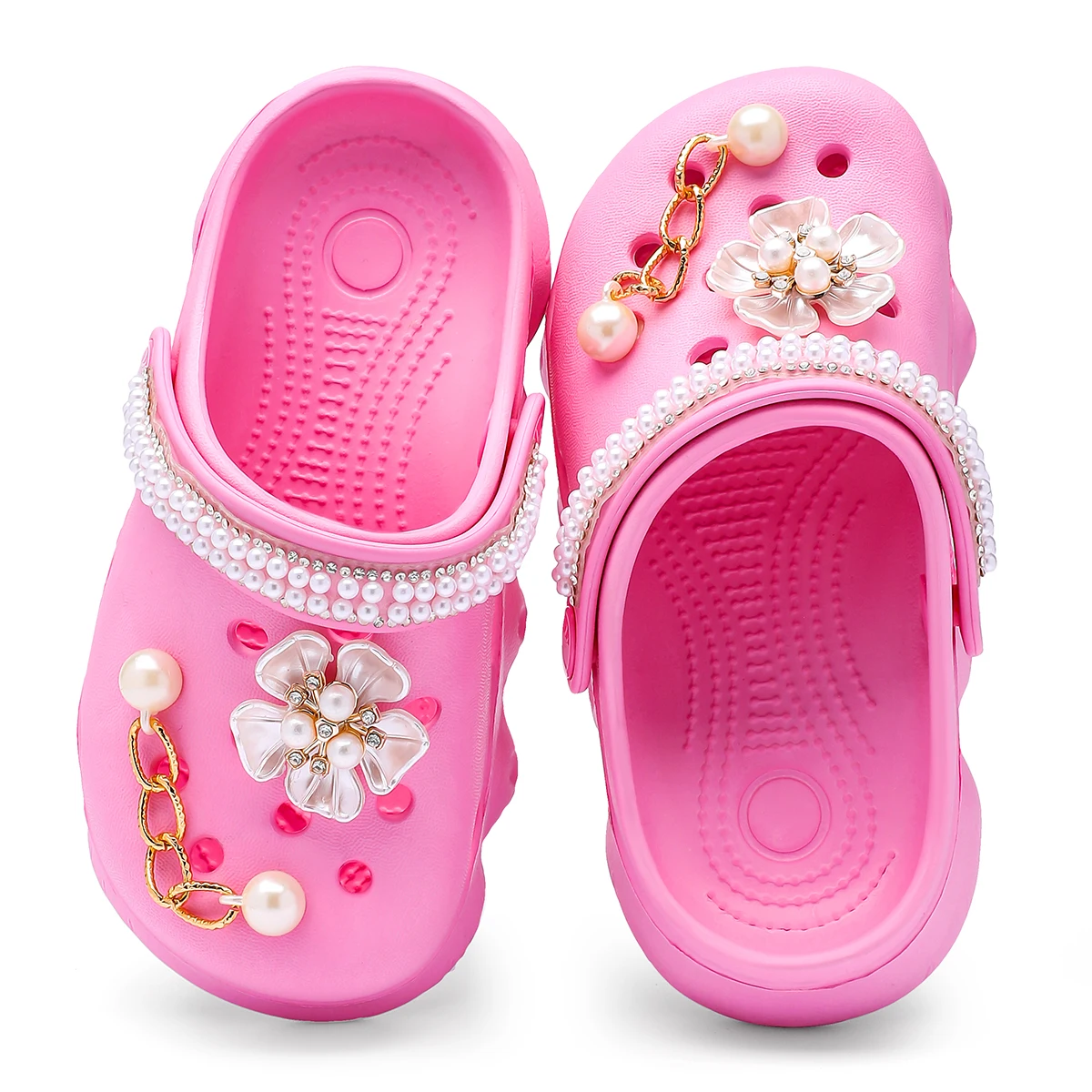 Kids' Clog, Lightweight EVA Garden Shoes, Waterproof Slip-Resistant Sandals, Comfortable Slip-On Shoes for Indoor Outdoor 1214