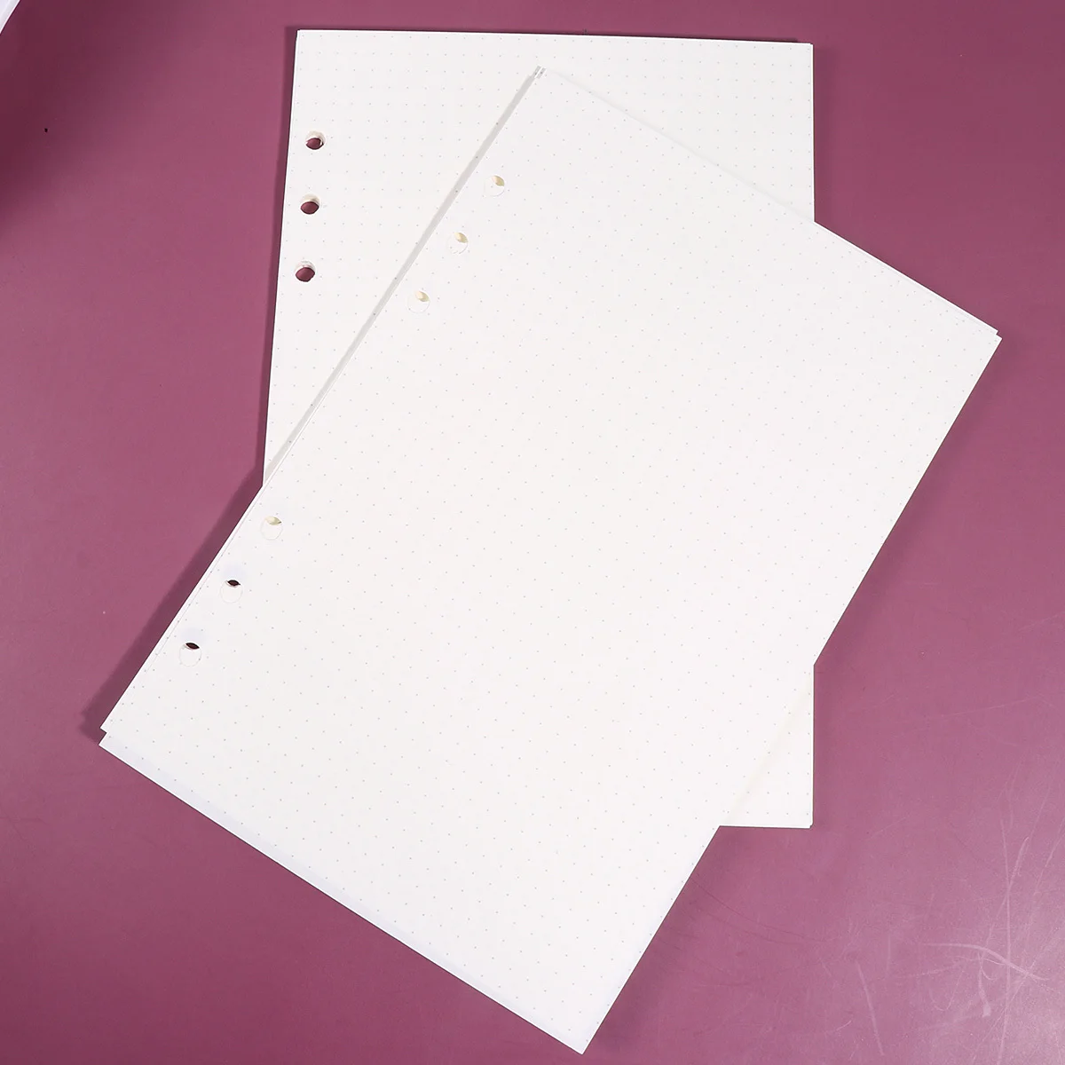 

135 Sheets Dotted A5 Refill Paper Premium Material No Bleeding Through Perfect for Fountain Pens Notebooks Journals