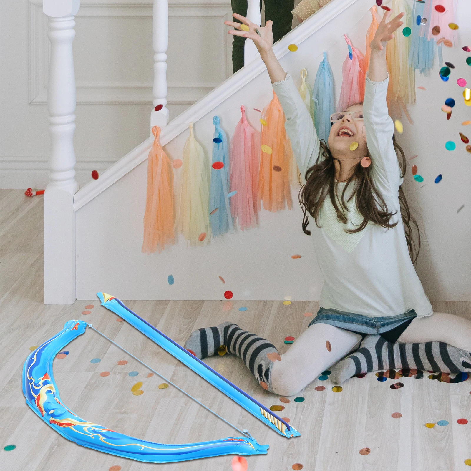 

4Pcs Bow Arrow Balloons Aluminum Foil Birthday Party Decorations Wedding Festival Balloon Props Party Balloons