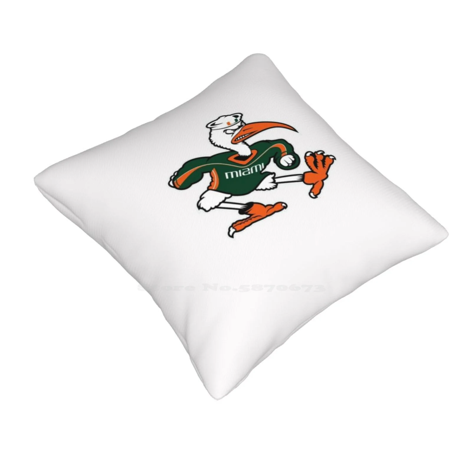 Amazing Miami Design Bedroom Office Hug Pillowcase University Of Miami Cames Florida Miami College Umiami Go Canes The U 305