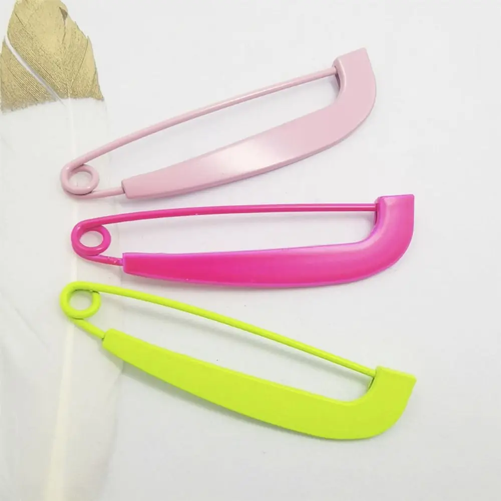 Silk Scarf Buckle Fluorescent Pin Clothing Accessories Korean Style Corsage Brooch Colorful Waist Buckle Sweater Pants Pin Suit