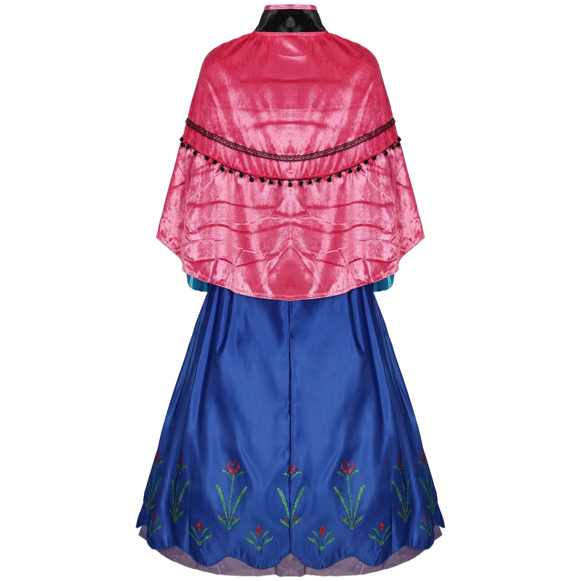 2025Disfraz de Halloween Gelo e Neve Cosplay Anime Anna Vestido Adulto