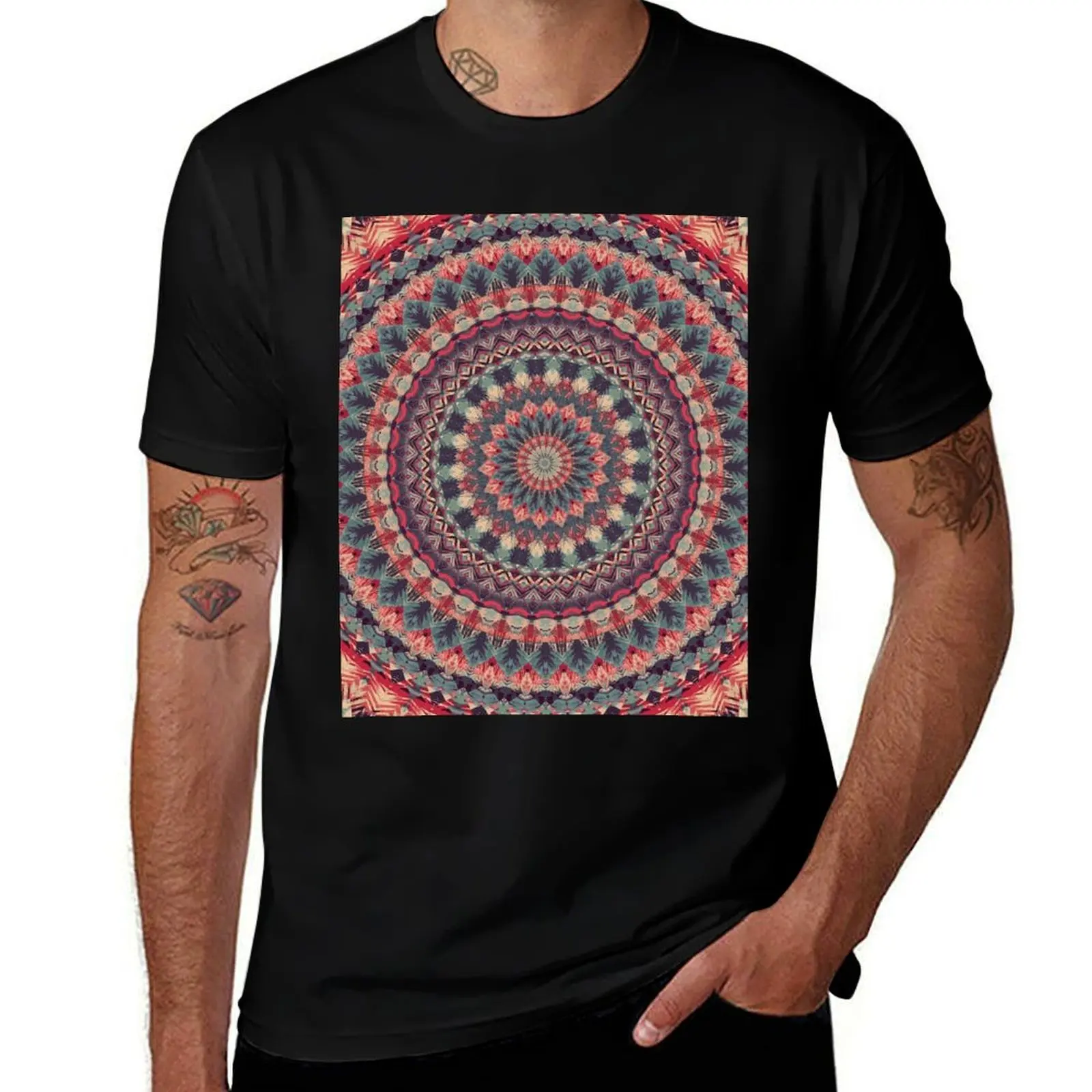 

Mandala 126 T-Shirt man t shirts high quality luxury brand t shirts with prints anime tshirt T-Shirt