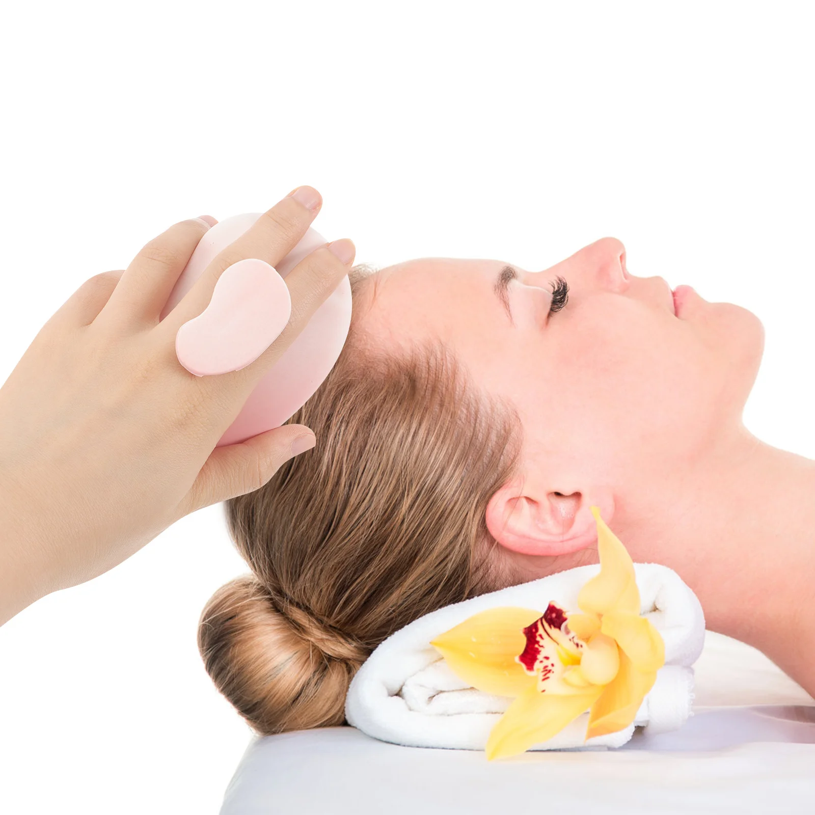 

3Pcs Scalp Brush Shampoo Brushes Soft Silicone Hair Massager Deep Clean Oil Dandruff Removal Scalp Exfoliator Shower Head