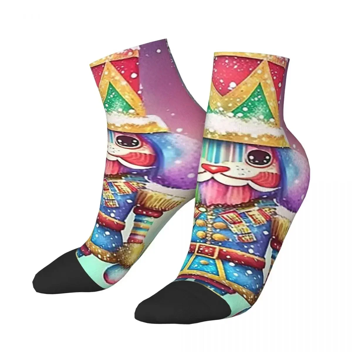 Christmas Nutcracker  Socks Harajuku High Quality Stockings All Season Socks Accessories for Man's Woman's Birthday Present