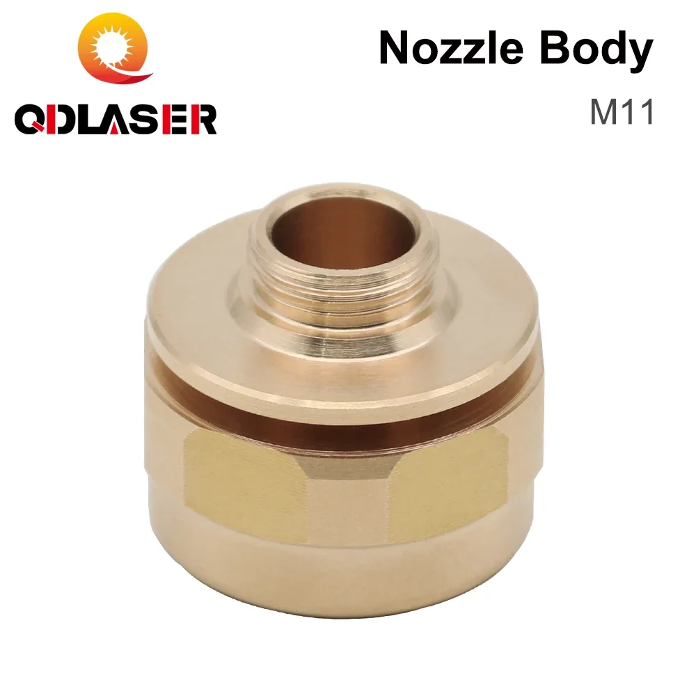 QDLASER M11 หัวฉีดทองแดง Body Anti-collision อุปกรณ์เสริมหัวฉีดเลเซอร์ตัดหัวเปลี่ยนสําหรับ OEM Precitec