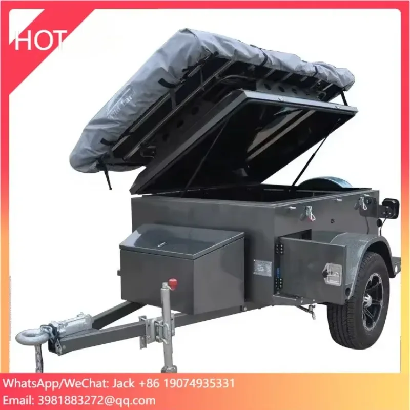 Off Road Teardrop Camper Travel Trailer With Independent Suspension