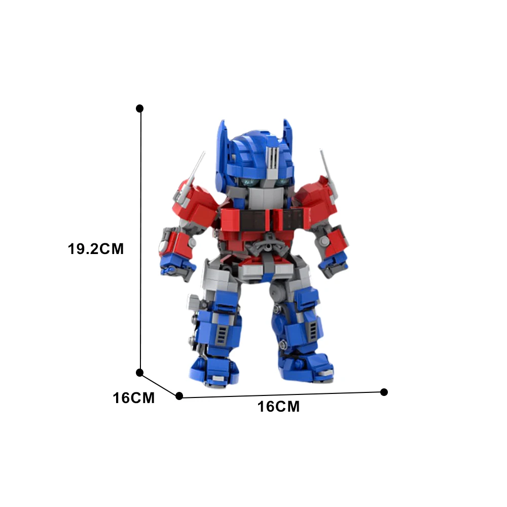 776PCS MOC-179443 2 In 1 Mecha Warrior Building Robot Model Blocks Creative Educational Toys Sport Car Blocks Xmas Gift For Kid