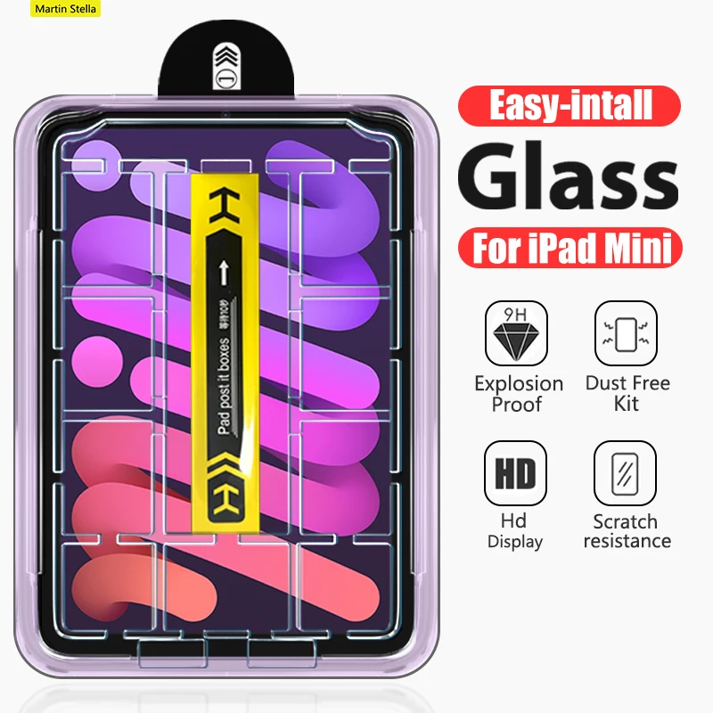 Tempered Glass Screen Protector for iPad Mini 7 6 4 5 a17 Pro 8.3 7.9 Film Accessories