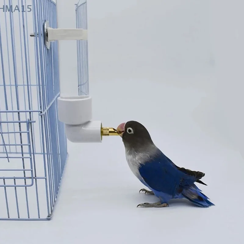 130ml Bird Auto Water Drinking Device Cage Bottle for Chinchillas, Rabbits