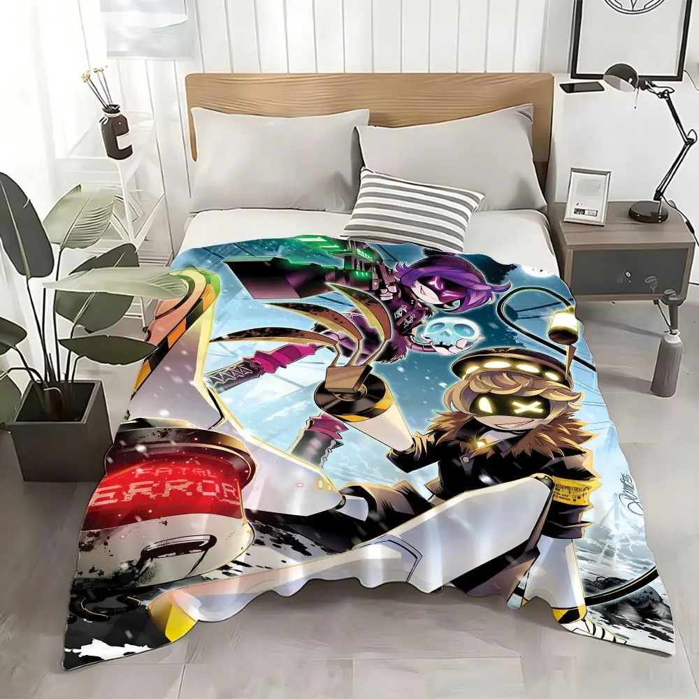 

Плед «Аниме: Убийственные дроны» (сезон), уютный, мягкий, фланелевый, легкий, приятный для кожи, для дивана, кровати, офиса и путешествий