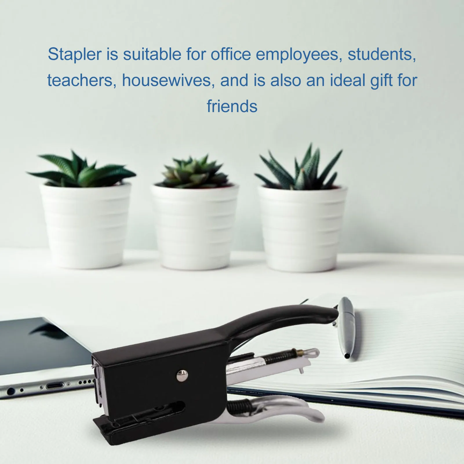 ZK20 ステープラー大容量金属デスクトップハンドヘルド紙ホッチキスツールオフィス学校用