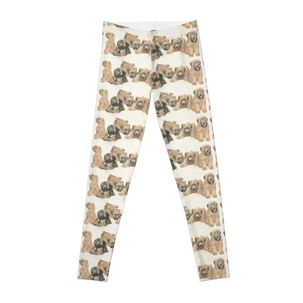 

Soft-coated Wheaten Terrier Puppies Leggings Pants sport sport set Womens Leggings