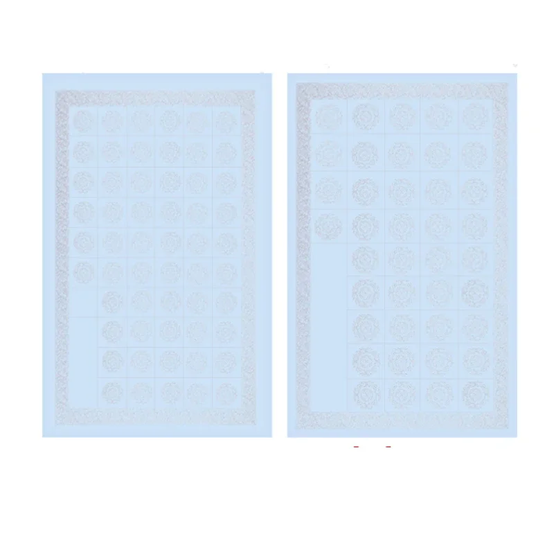 Calligraphy Paper Chinese Half Ripe Xuan Paper Brush Calligraphy Competition Special Rice Paper Regular Script Grids Rice Papier