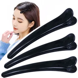 10 Uds. Pinza de pelo profesional para peluquería, pinza de pelo de cocodrilo, pinzas para el pelo de pico de pato de cocodrilo