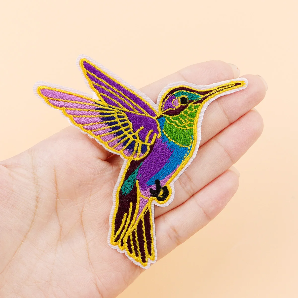 

4pcs/set Colorful Birds Embroidered Patch Patches for Clothing Fashion DIY Patch Jackets Sew Decorate Stickers Gifts for Friends