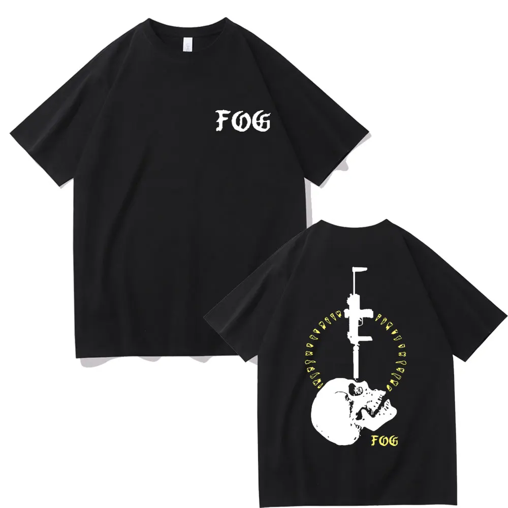 

Vintage Fog Forward Observations Group Print T-shirt Skeleton Graphic T Shirts Men Oversized Tshirt Men's Gothic Rock Clothes