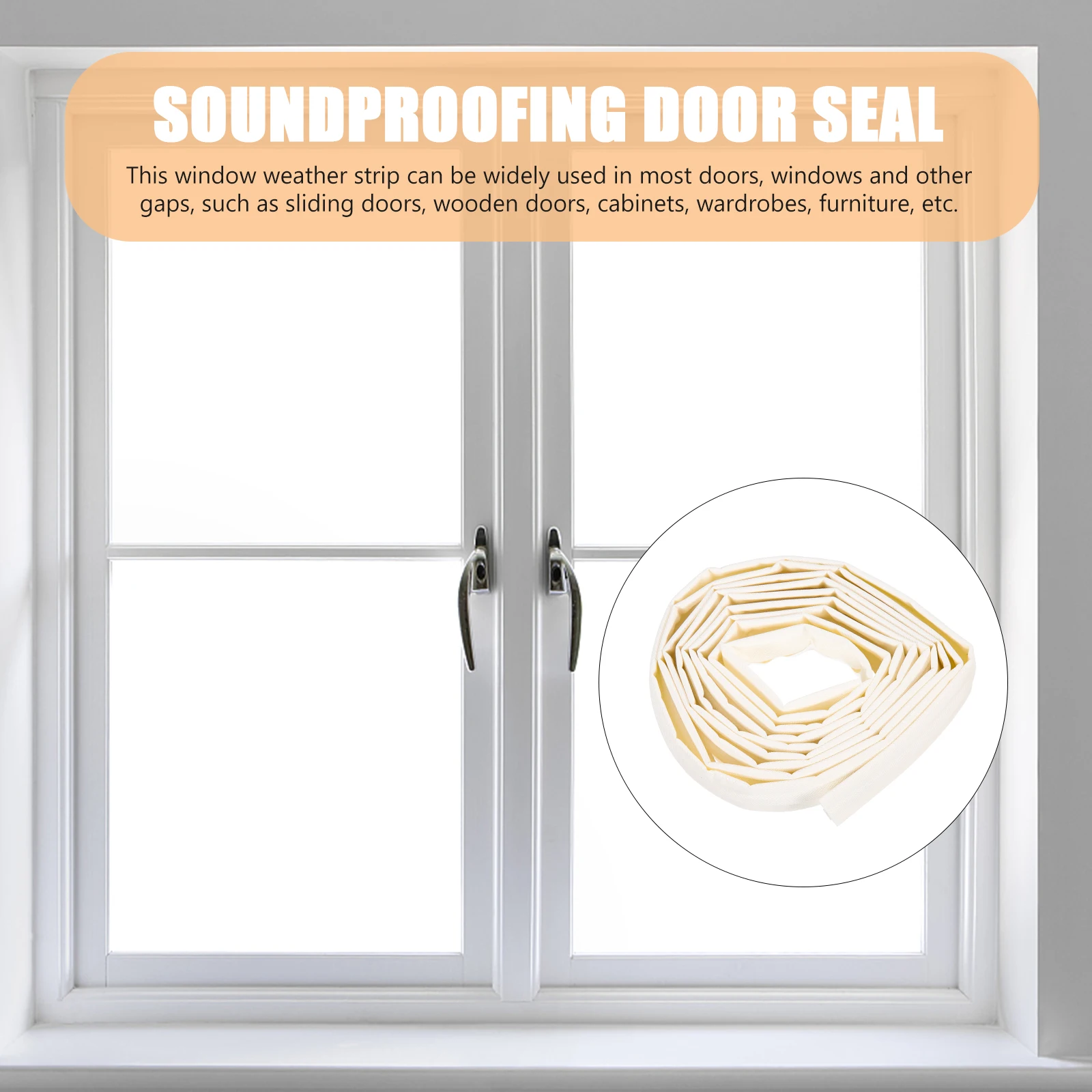 

10 -meter Sealing Stripping for Exterior Doors Tape Type Insulation Winter