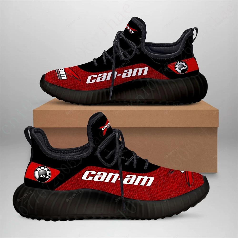 Can-am-Men's Lightweight Sports Shoes, tênis masculino, tamanho grande, confortável, casual, andando, tênis unissex