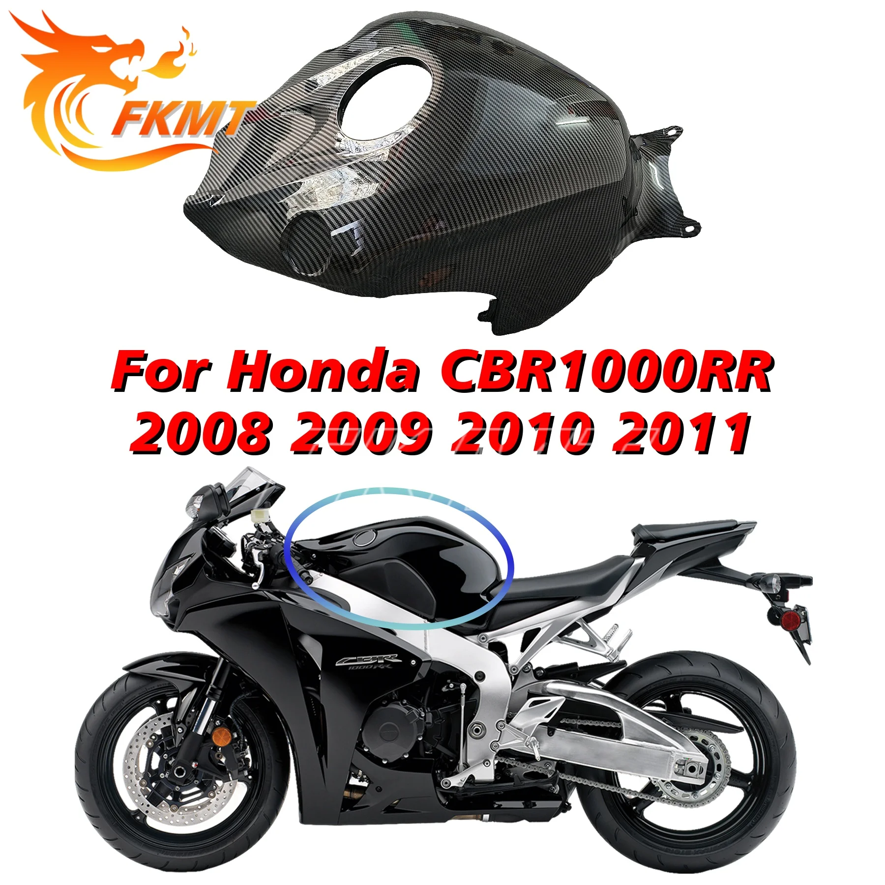 

2008 2009 2010 2011 For Honda CBR1000RR Motorcycle Accessories Tank Oil Fuel Gas Shell Protector Cover Fairing