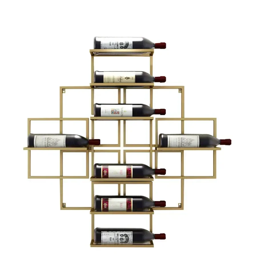 Estante para vino, estante para bebidas con Alcohol, decoración, escaparate Industrial, estantes comerciales, gabinete para vino tinto, barra de whisky a la venta
