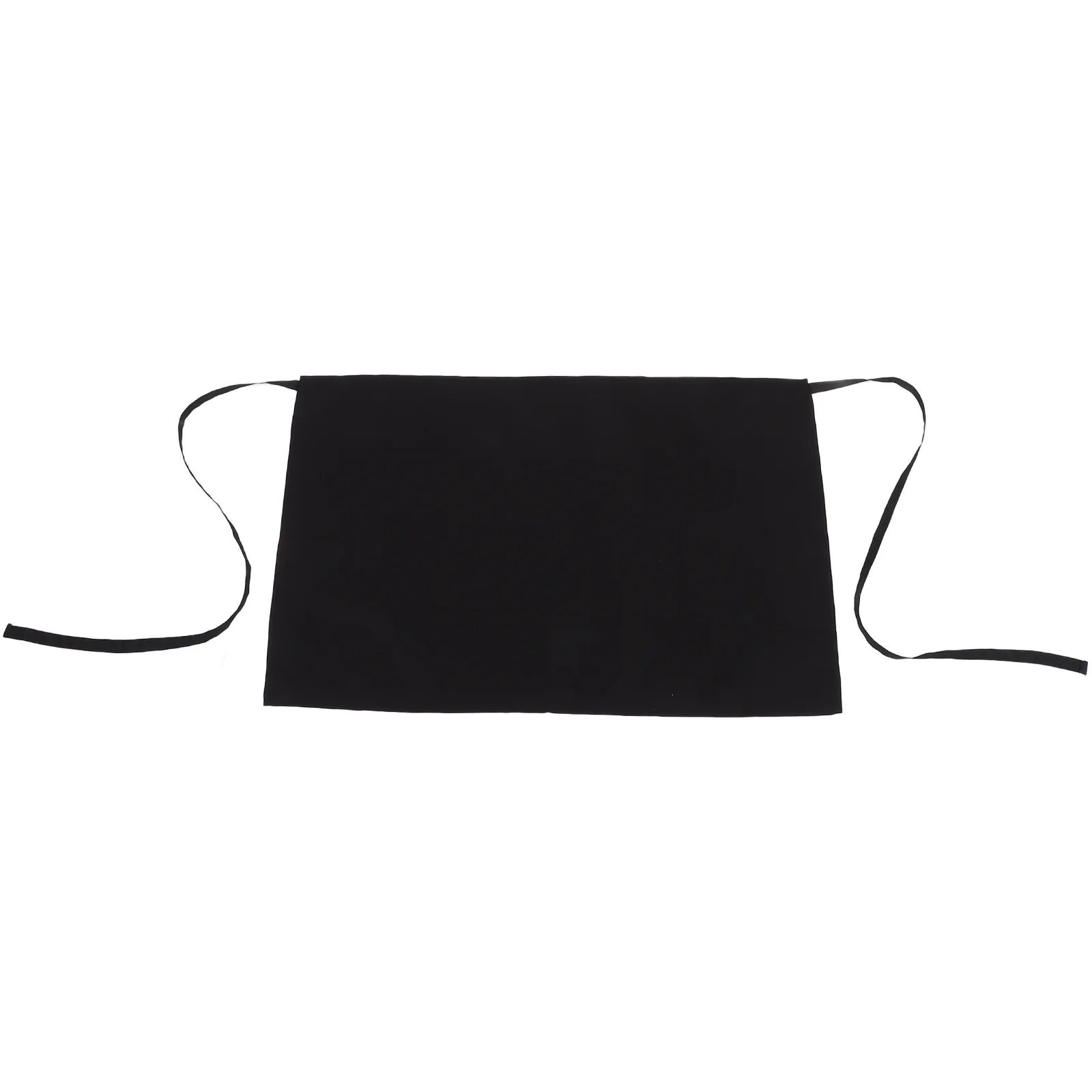 

1pc Anti-Dirt Black Half-Length Cooking Apron For Kitchen Home Restaurant Practical Chef Waitress Apron