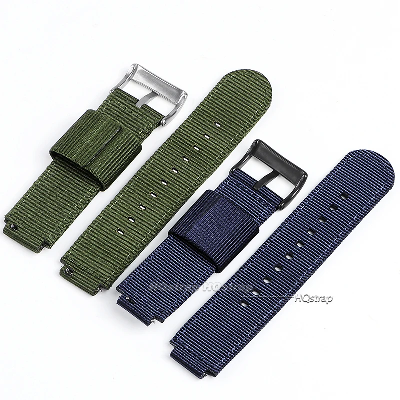 Quick Release Nylon Watchband for Casio MRW-200/AE-1200/DW-5600 GM110 GM2100 GA900 AQ-S810 Canvas Wristband for 9052/8900 Series