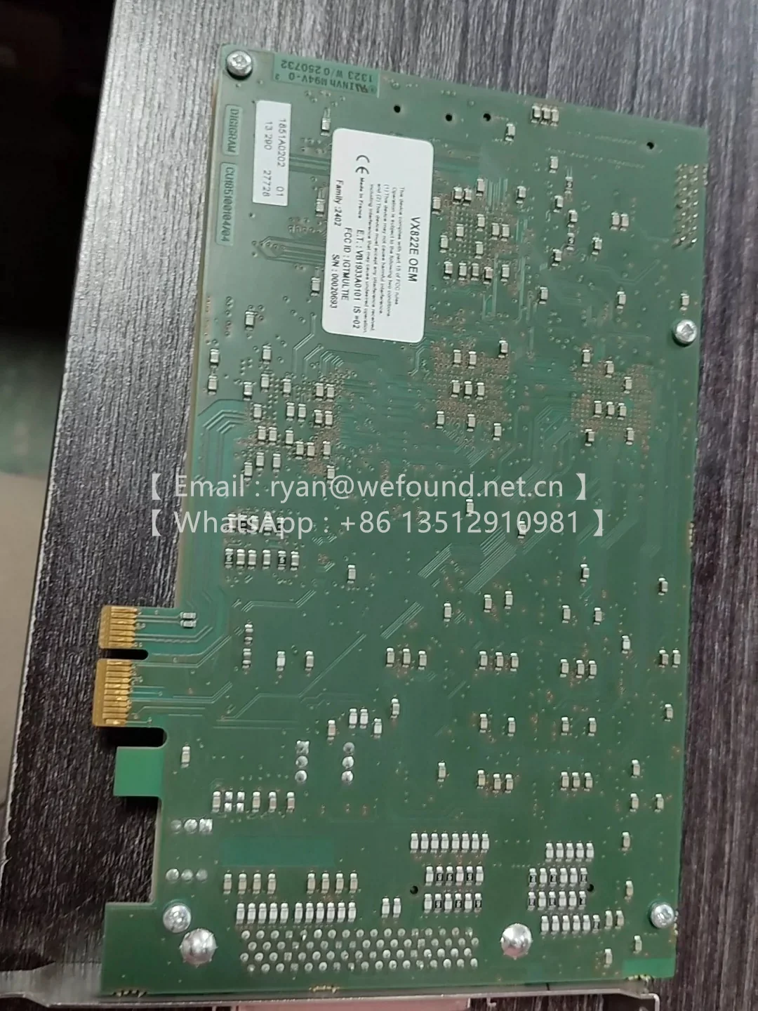 carte son PCM linéaire vx822e