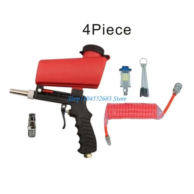 Y6GD Portable Sand Blasters Small Handheld Blasting Guns Set for Professional and Beginner Use in Various Applications