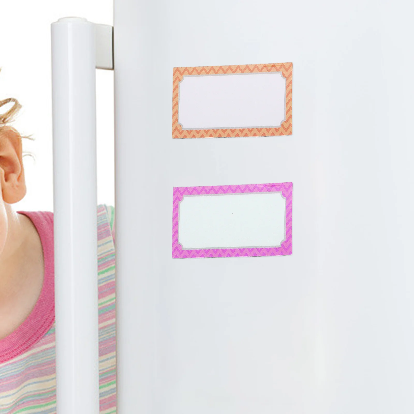 16 Stück magnetische, trocken abwischbare Etiketten, wiederverwendbarer Kühlschrank-Notizblock für Zuhause, Küche, Dekor, Whiteboard, Schließfach, Organizer, klebriger Notizblock