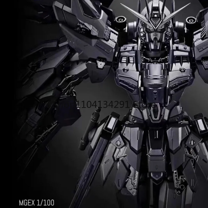 โมเดลประกอบรถยนต์ Mgex Black Assault Free Midnight Painting คุณภาพสูง ขายดี ขนาด 1:100 ของเล่นสะสม ของขวัญวันหยุด/วันเกิด