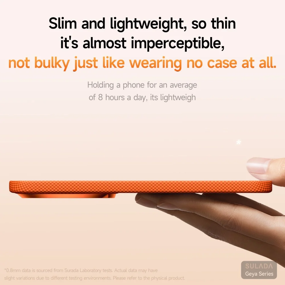 

Тонкий чехол для ПК с рисунком арамидного волокна для Samsung Galaxy S26 Ultra S26, задняя крышка