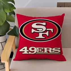 San F-Francisco 49ers Throw Pillow Covers Decorative Sofa Cushions Children's Cushion Cover Decoration Living Room Couch Pillows