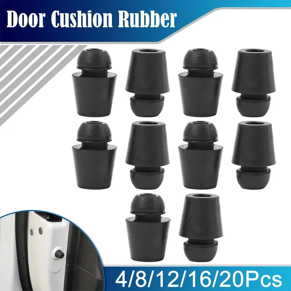 Non-destructive Installation Car Door Buffer Rubber Pad For Door Buffer Sealing Strip Trunk Shock Absorbing Gasket Rubber Pads