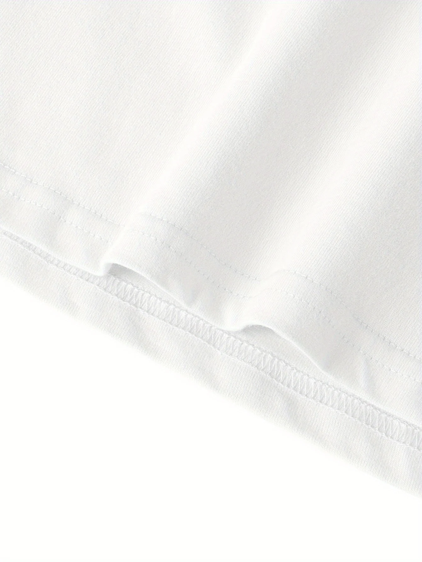 Camiseta blanca de verano con estampado de perro de dibujos animados "Love Salt", cuello redondo, informal, a la moda, de manga corta, Harajuku, informal