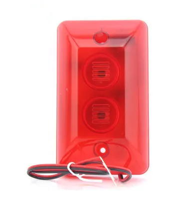 Sound and Light Alarm Anti-theft Device Speaker Flashing Light High Decibel Burst Flashing 1 2v Wired 102