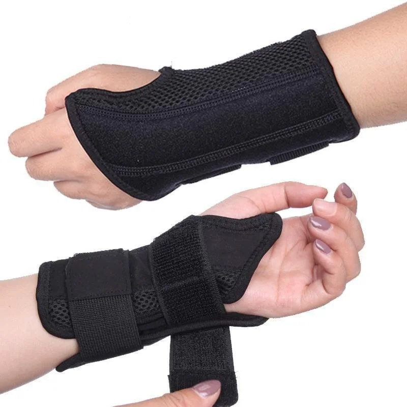 1PCS Wrist Splint Carpal Tunnel Protector Wrist Support Hand Brace Palm Wrap Wrist Injury Fracture Fixed Orthopedic Wristband