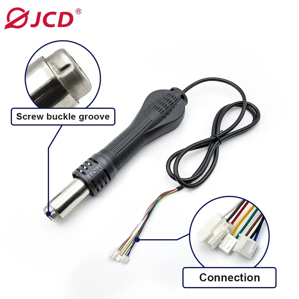 Heat Gun 8858 852D+ 898D Hot Air Gun Handle For Saike Rework Soldering Station
