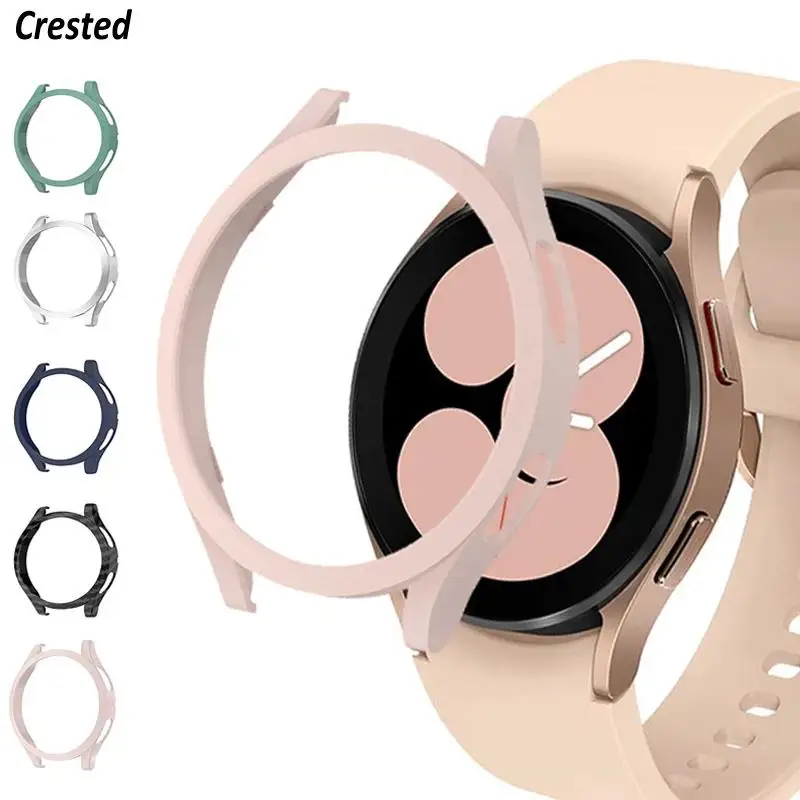 Cover for Samsung Galaxy Watch 4 case 40mm 44mm accessories All-Around Protective PC Bumper Galaxy Watch 4 Classic 42mm 46mm