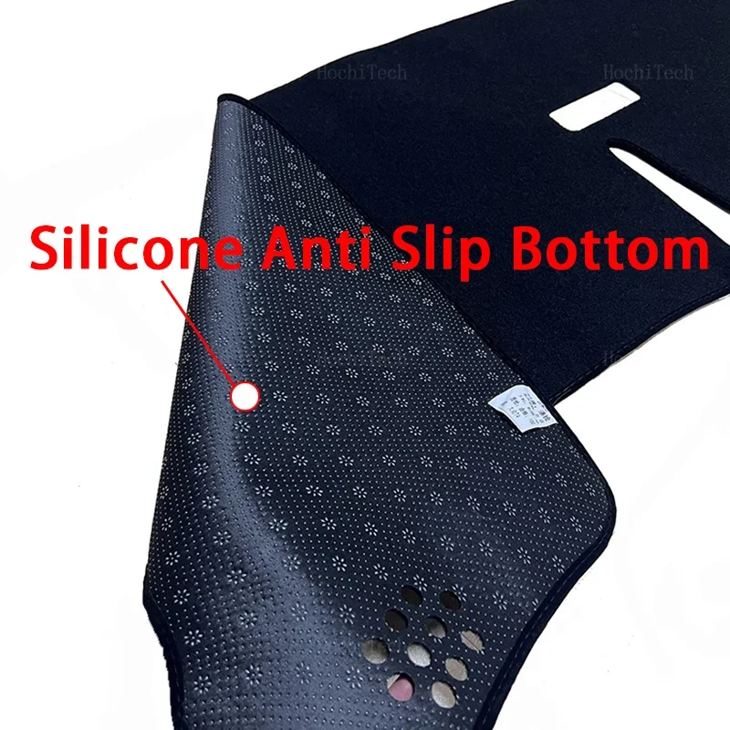 الظل كيب بطانية اكسسوارات السيارات غطاء لوحة القيادة داش مجلس حصيرة السجاد وسادة لشركة هيونداي أيونيك الكهربائية EV الهجين PHEV 2016 ~ 2019