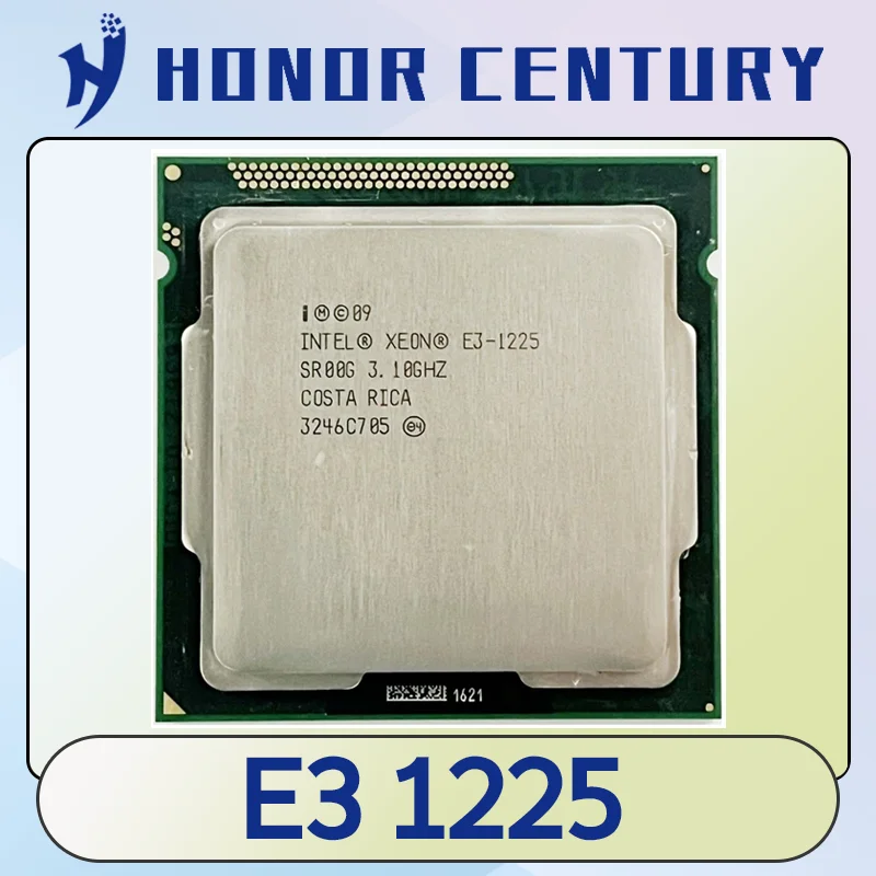 used Xeon E3 1225 3.1GHz 4-Core LGA 1155 CPU Processor