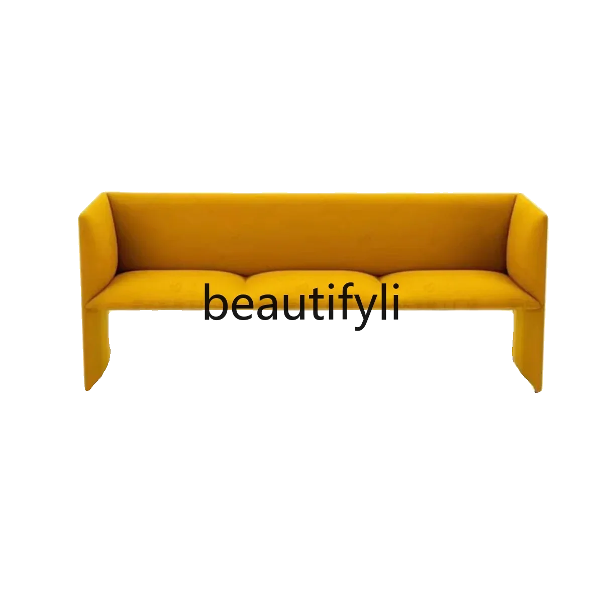 

Nordic light luxury small apartment restaurant, modern simple living room against the wall leisure chair designer small