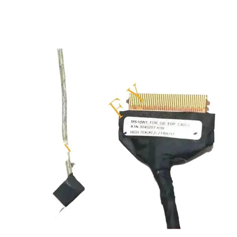 € New K1N- 3040207-H39 Lcd Cable Lvds Wire Screen Line For GF65 GF63 MS16W1 MS-16R4