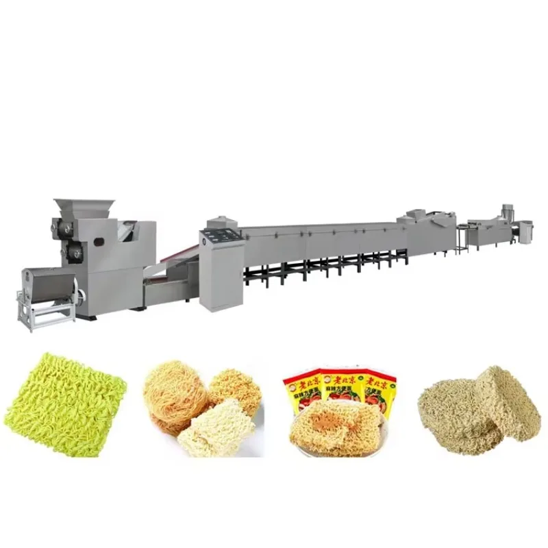 Cup Noodle Processing Line Fully Automatic Instant Noodle Making Machine Production Custom