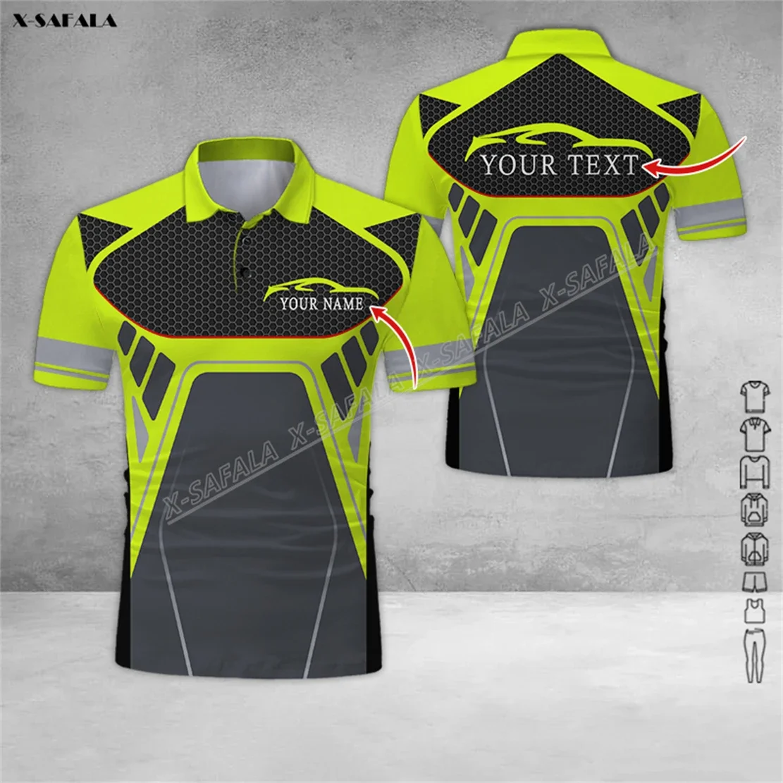 

Custom Auto Car Repair 3D Printed Reflection Men Adult Polo Shirt Short Sleeve Top Tee Breathable Uniform Workwear Safety