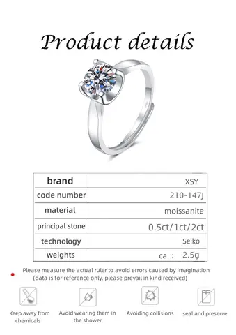 10 best sales प्लैटिनम की अंगूठी - №10